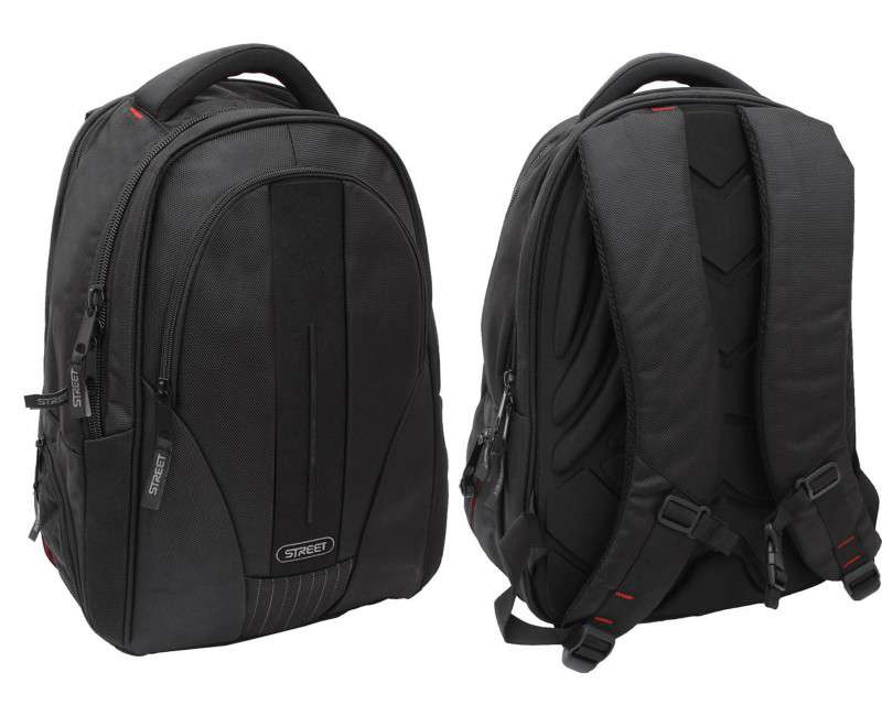 Šolski nahrbtnik Round Premium black