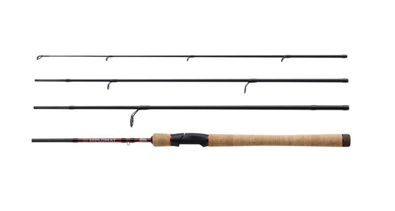 Abu Garcia Diplomat Travel Rod V2 2.4m 15-55g
