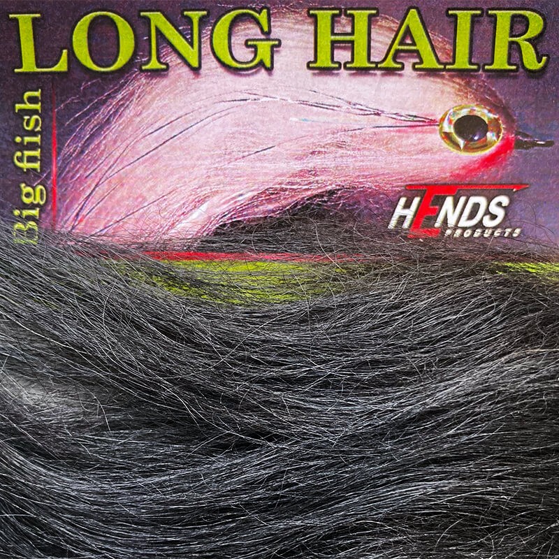 Hends Long Hair Black