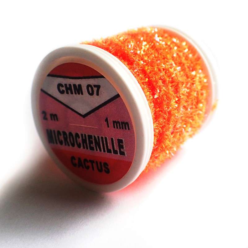 Microchenille Cactus 1 mm, Orange Pearl