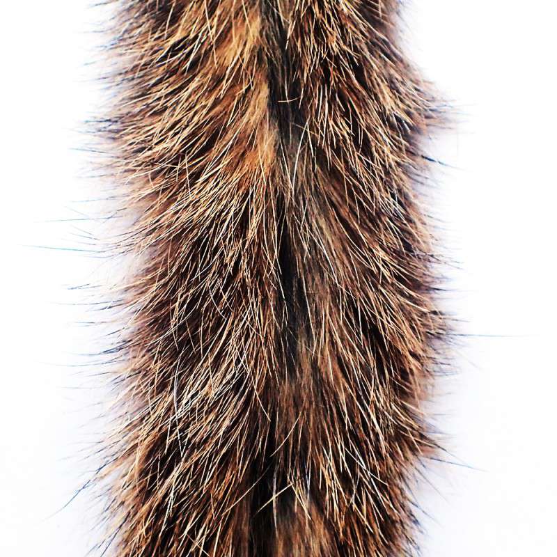 Zonker Strip 6 mm / 50 cm, Natural Grizzly