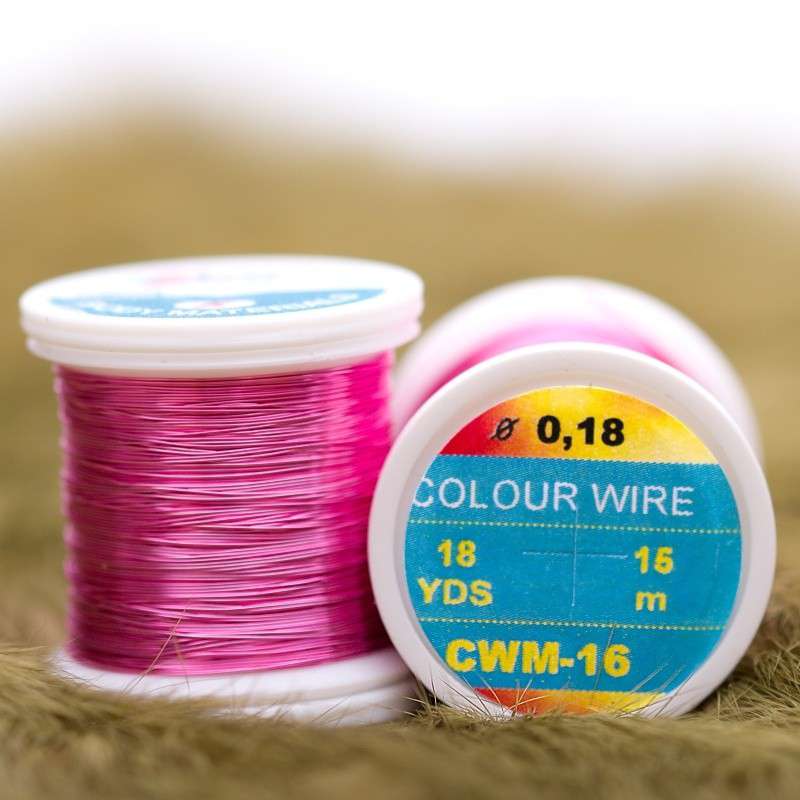 Barvna Žica 0,09 mm / 21 m, Pink