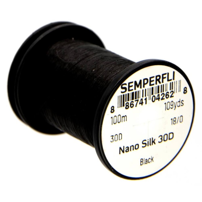 Nano Silk 30D 18/0 100m/Black