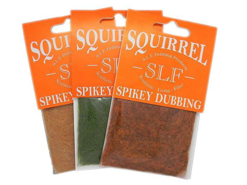 SLF Squirrel Dubbing-Burnt Orange