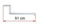 Aluminijasta Ročica S 51 cm