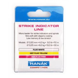 Strike Indicator Line 0.20mm/50m Hot Fluo Pink