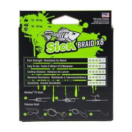 Berkley Sick Braid 150m/0.06mm