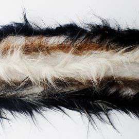 Long Chenille 2-6cm/1m, White