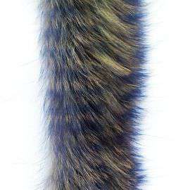 Barred Zonker Strip 6 mm / 50 cm, Olive Dark
