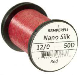 Nano Silk 50D 12/0 Red 50m