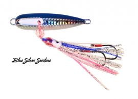 Jig Vaba Casted Inchiku Bottom Dancer 100g Blue Silver