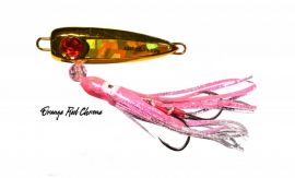 Jig Vaba Casted Inchiku Kickchiku 150g Orange Red