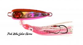 Jig Vaba Casted Inchiku Kickchiku 200g Pink Blue Silver